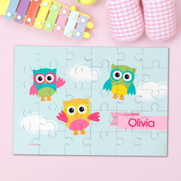 Three Owls Personalized Puzzles
