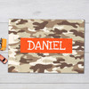 Brown Camouflage Personalized Puzzles