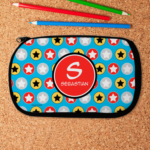 Super Hero Stars Pencil Case by Spark & Spark