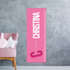 Double Initial - Pink Growth Chart