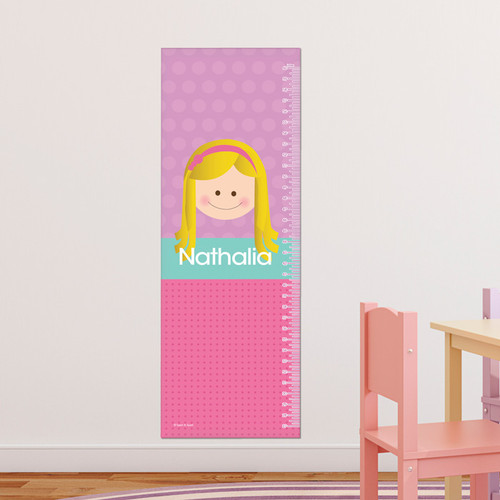Just Like Me - Girl - Lavender Growth Chart