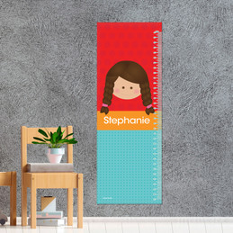 Just Like Me - Girl - Red Growth Chart