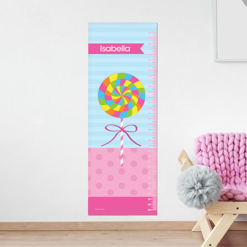 Yummy Lollipop Growth Chart