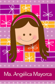 Purple Between Gifts Gift Tag