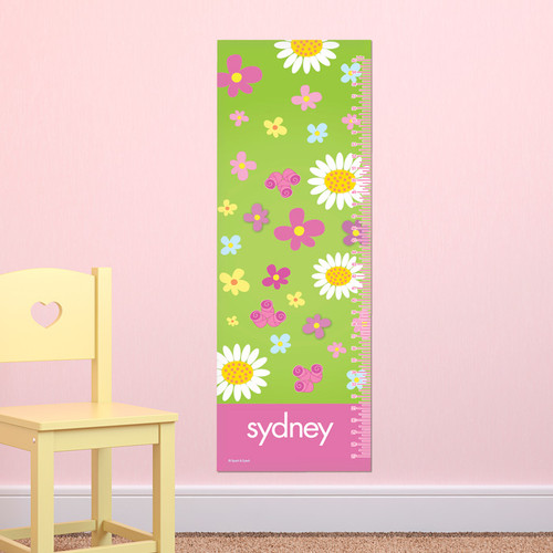 Field Of Flowers - Green Growth Chart