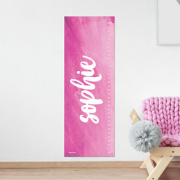 Bold Colorful Name Growth Chart