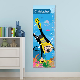 Under The Sea Kids Growth Chart