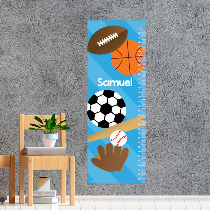 Personalized Sports Growth Chart