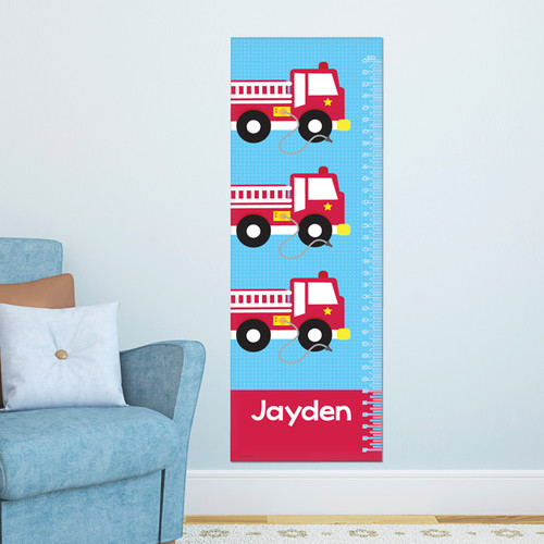 Cool Firetruck Growth Chart