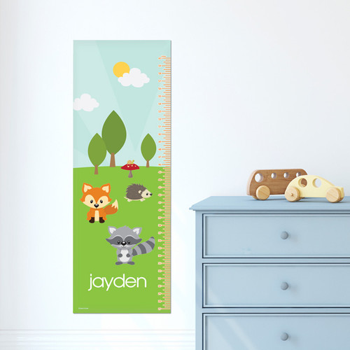 Cute Animals In The Forest Growth Chart