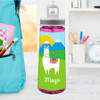 Sweet Llama on the Field Sports Water Bottle