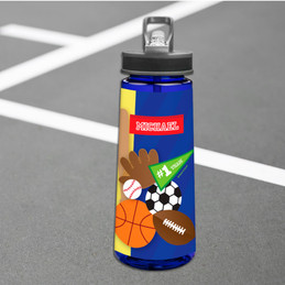 My Love For Sports Water Bottle