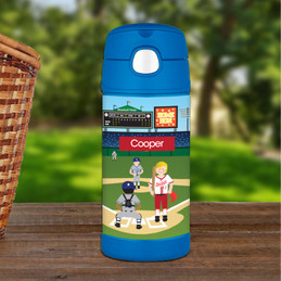 Home Run Thermos Bottle