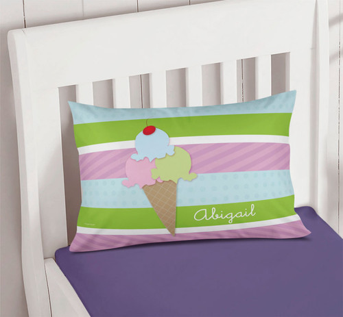 Yummy Ice Cream Pillowcase Cover