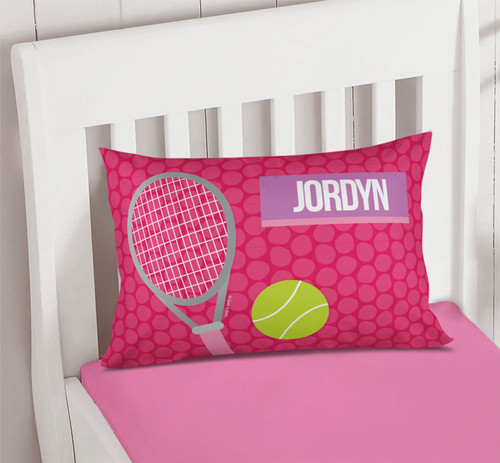 Tennis Fan Girl Pillowcase Cover
