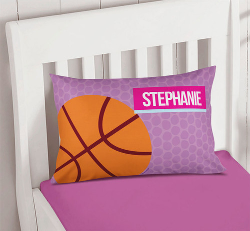 Girl Basketball Fan Custom Pillow Covers Spark Spark