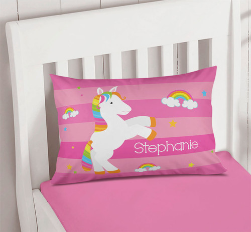 Playful Pony Pillowcase Cover