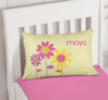 Three Spring Blooms Pillowcase Cover