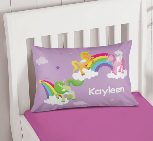 Sweet Unicorns Pillowcase Cover