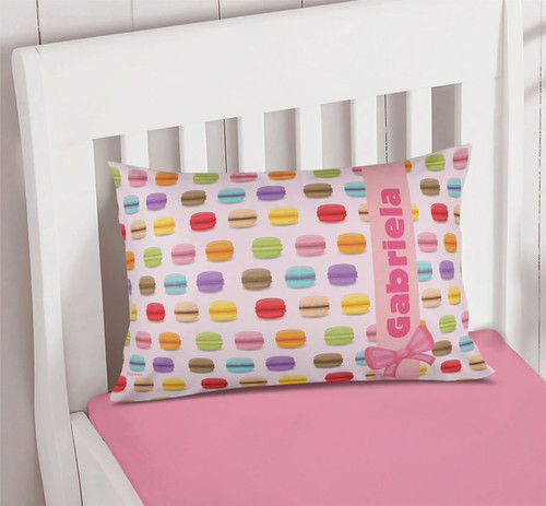Yummy Macaroons Pillowcase Cover