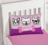 Cool Dogs Pink Pillowcase Cover