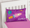 Rocket On The Sky Pillowcase Cover