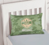 Camouflage Camp Green Pillowcase Cover