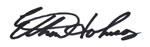 Ethan Holmes Signature