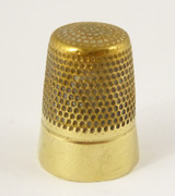 Antique Early Brass Thimble (Has Dents) 