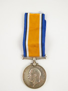 WW1 Medal 37072 SJT.  W Johnson L.I. Light Infantry  (E)