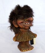 Vintage Norwegian Nyform Troll Doll 115 Made in Norway