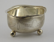 Antique Solid Sterling Silver Bowl 'Love From Rex 5.9.1935' 