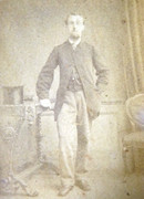 1860s Victorian Carte de Visite Card Photograph Victorian Gentleman 