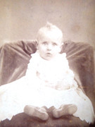 1860s Victorian Carte de Visite Card Photograph by Doremus of Paterson N.J.