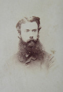 1860s Victorian Carte de Visite Card Photograph by Lawrie & Mitchell of Edinburgh 