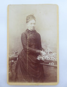 1870s Victorian Carte de Visite Card Photograph A E Mount of Beccles 