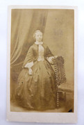 1870s Victorian Carte de Visite Card Photograph by J B Knott of Edinburgh