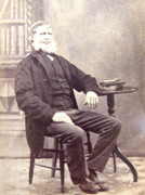 1870s Victorian Carte de Visite Card Photograph of Seated  Victorian man