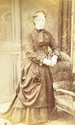 Victorian Carte de Visite Card Photograph by E Plowright of Maidstone