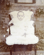 Victorian Carte de Visite Card Photograph of a Baby