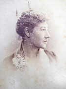 Large 1800s Victorian Cabinet Card Photograph by Walery of London