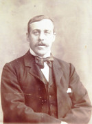 Large 1800s Victorian Cabinet Card Photograph of  a Victorian Gentleman 