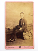 Victorian Carte de Visite Card Photograph by C Whitehouse of Vauxhall Grove 
