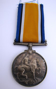Original  WW1 War Medal 304715 Pte L H Anderson 5th London Regiment