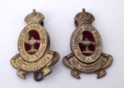 1940s 50s Rare Pair of AIF Royal Australian Army Nursing Corps Shoulder Badges