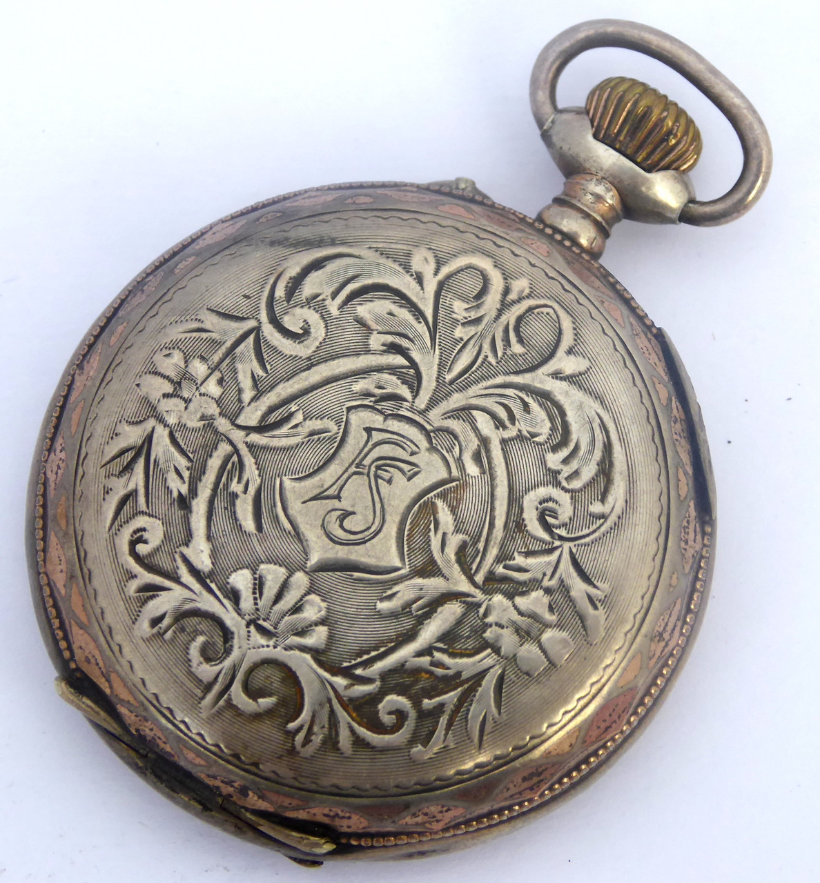 antique silver pocket watch