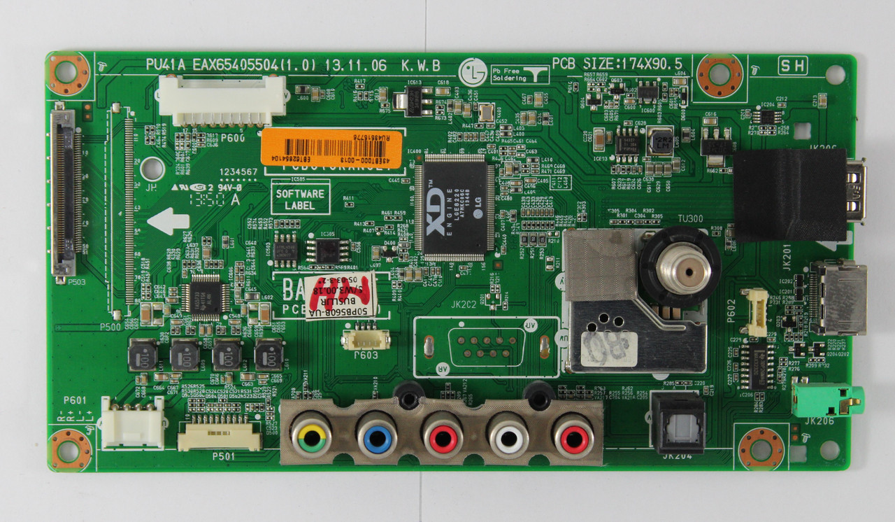 LG EBT62854104 Main Board for 50PB560B-UA