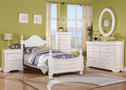 30125T - Classique White Solid Wood Youth Bed