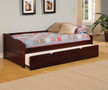 FA1737 - Sania Cherry Solid Wood Twin Day Bed w/Twin Trundle 