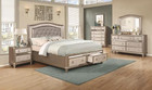 C204180- Bling Game Adult Bed With Storage Drawers